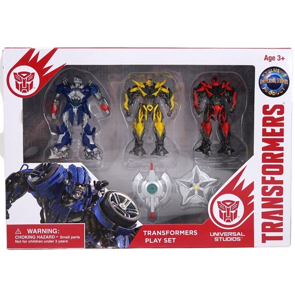 Universal Studios Transformers Figurine Set - Picture 2 of 3
